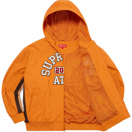 Худи Supreme Appliqué Hooded Track Jacket Orange (SS23J42-ORANGE), Размер: L, фото , изображение 2