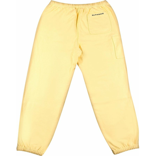 Штаны Supreme x Nike Cargo Sweatpant 'Pale Yellow' (SS21P5-PALE-YELLOW), Размер: L, фото , изображение 2