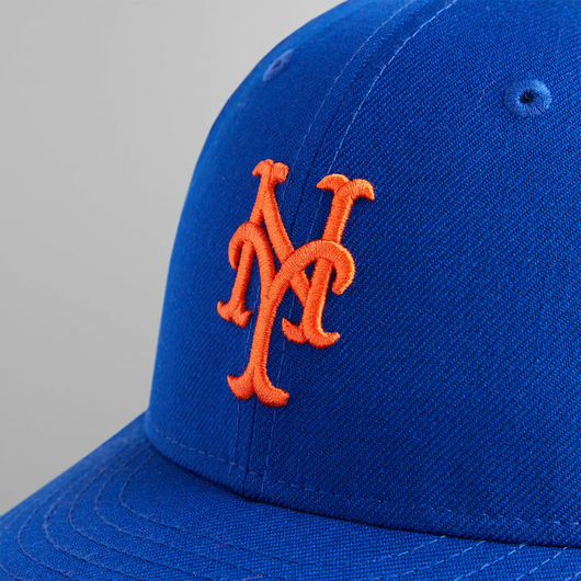 Кепка Kith & New Era for New York Mets Low Crown Fitted Cap (KHM050207-451), Розмір: 7 1/8, фото , изображение 3