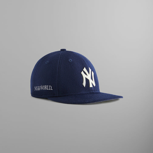 Кепка Kith for Yankees Melton Wool 59FIFTY Low Profile (khm050403-413), Размер: 7 1/8, фото , изображение 2