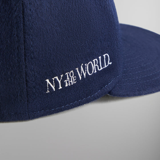 Кепка Kith for Yankees Melton Wool 59FIFTY Low Profile (khm050403-413), Размер: 7 1/8, фото , изображение 5