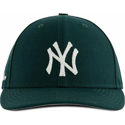 Кепка Aimé Leon Dore x New Era Chain Stitch Yankees Hat 'Dark Green' (05921FW200701CSYH-DARK), Розмір: 7 1/8 (56.8см), фото 