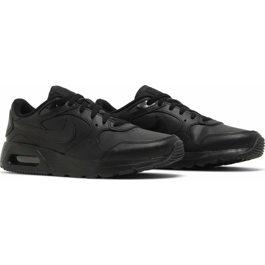 Чоловічі кросівки Nike Air Max SC Leather Triple Black (DH9636-001), Розмір: 41, фото , изображение 5