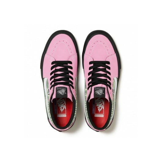 Кросівки Supreme x Skate Grosso Mid 'Dollar Bill - Pink' (VN0A5FCGPNK), Розмір: 44, фото , изображение 3