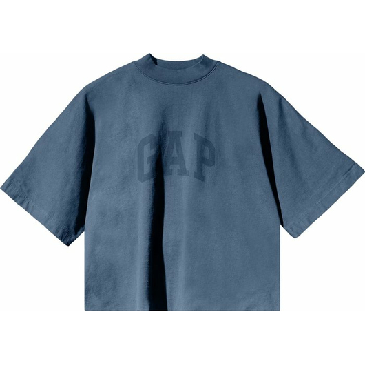Футболка Yeezy Gap Engineered by Balenciaga Dove No Seam Tee 'Dark Blue' (YeezyGap-DarkBlue), Розмір: XS, фото 