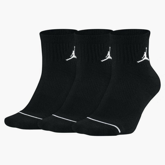 Шкарпетки Air Jordan U J Everyday Max Ankl 3Pr Black SX5544-010, Размер: XL, фото , изображение 2