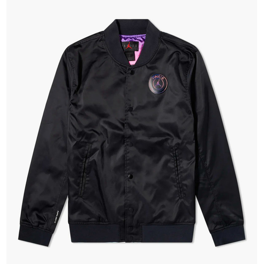 Куртка Air Jordan M J Paris Saint-Germain Mens Coach Jacket Black CV3288-010, Розмір: XL, фото 