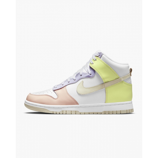 Кросівки Nike Dunk High White/Yellow Dd1869-108, Размер: 42, фото , изображение 2