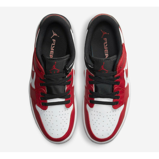 Кросівки Nike Jordan 1 Low Flyease Red/White Dm1206-163, Розмір: 46, фото , изображение 4