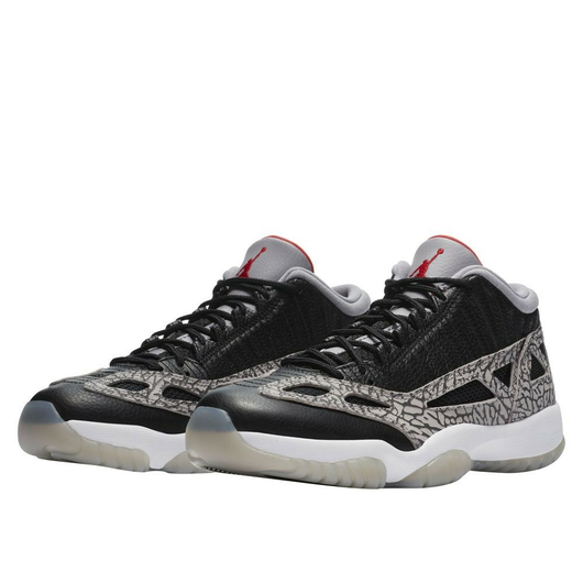 Кросівки Air Jordan 11 Retro Low Ie Black Cement Black 919712-006, Розмір: 43, фото , изображение 4