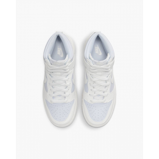 Кросівки Nike Dunk High Summit Pure Platinum Gs White/Grey Db2179-107, Размер: 39, фото , изображение 5