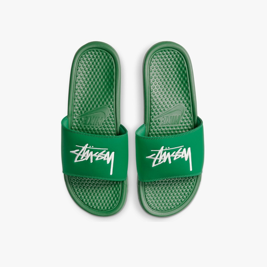 Тапочки Nike Slide Stussy Green Dc5239-300, Розмір: 41, фото , изображение 5