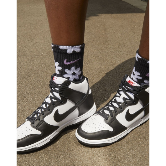 Кросівки Nike Dunk High Panda Black/White Dd1869-103, Розмір: 38.5, фото , изображение 4