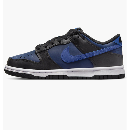 Кросівки Nike Dunk Low Midnight Navy Black/Blue DH9765-402, Розмір: 38.5, фото 
