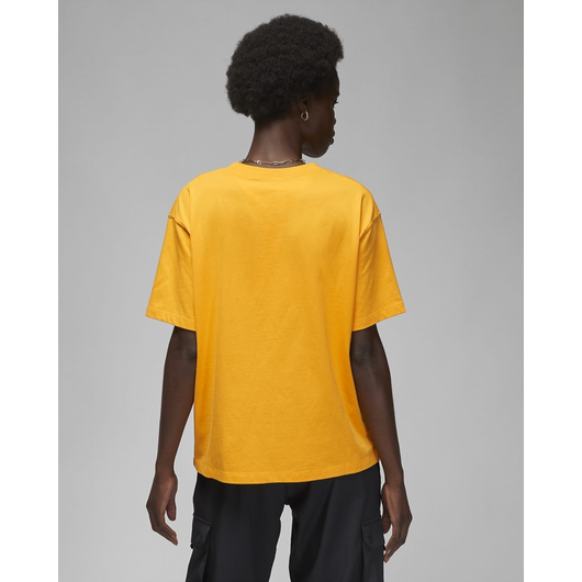 Футболка Air Jordan Flight WomenS T-Shirt Yellow DQ4471-705, Розмір: S, фото , изображение 3
