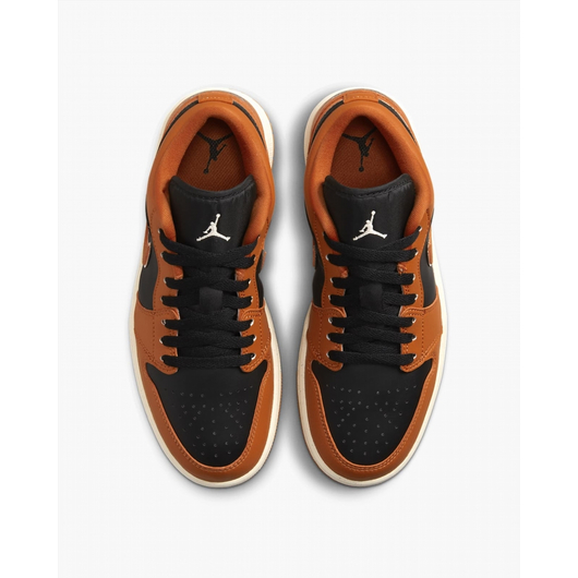 Кросівки Air Jordan 1 Low Se Orange/Black Dv1299-800, Розмір: 38.5, фото , изображение 5