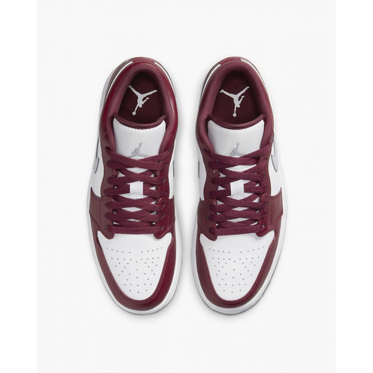 Кросівки Nike Air Jordan 1 Low Red/White 553558-615, Розмір: 44.5, фото , изображение 5