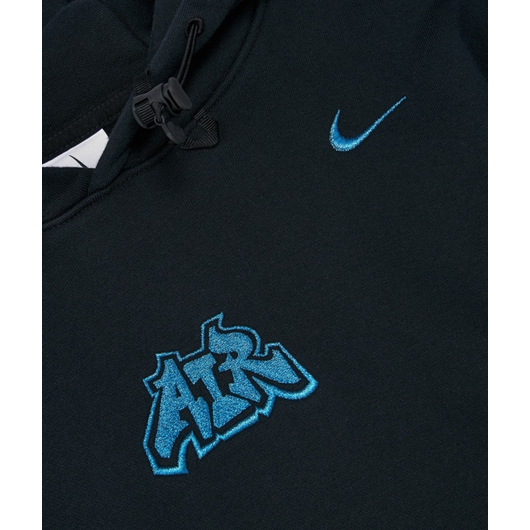 Худі Nike Fleece Hoodie X Off-White Black DN1759-010, Размер: M, фото , изображение 3