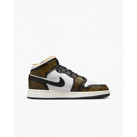 Кросівки Nike Air Jordan 1 Mid (Gs) Brown Dq8418-071, Размер: 37.5, фото , изображение 5