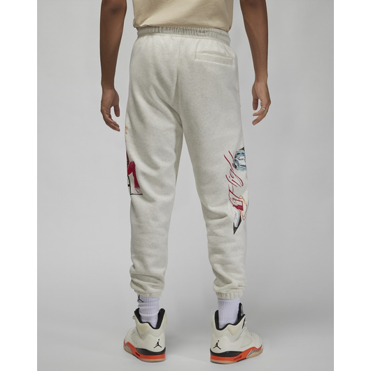 Штани Air Jordan Artist Series By Jacob Rochester Fleece Pants White Dv1601-141, Размер: XL, фото , изображение 3