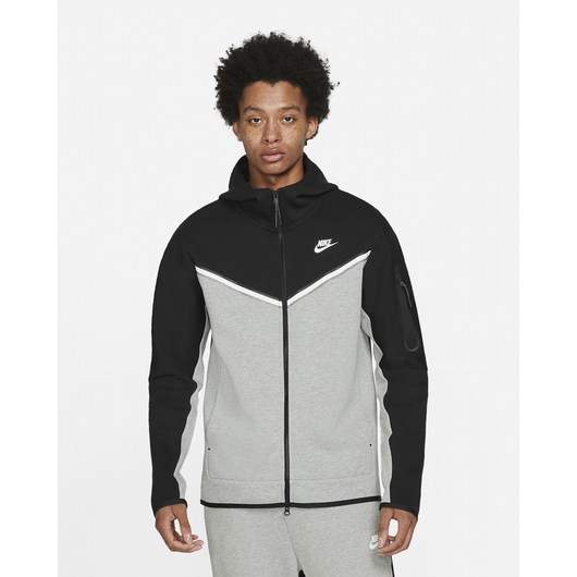 Толстовка Nike Sportswear Hoodie Black/Grey CU4489-016, Розмір: XXL, фото , изображение 2