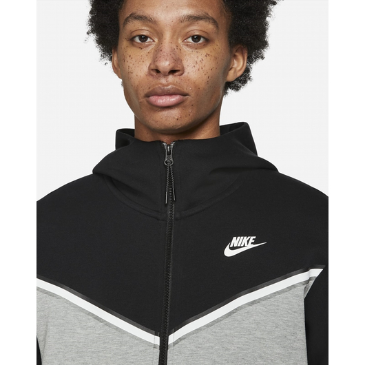 Толстовка Nike Sportswear Hoodie Black/Grey CU4489-016, Размер: XXL, фото , изображение 5
