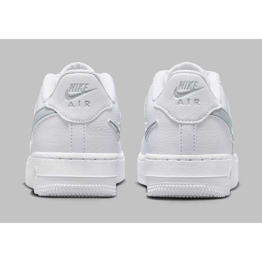 Кросівки Nike Air Force 1 'Cut Out Swoosh - White Photon Dust' (GS) (FQ2413-100), Розмір: 39, фото , изображение 6