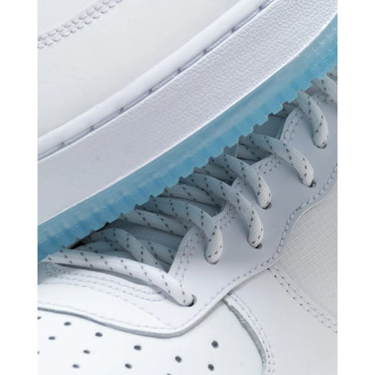 Кроссовки Nike Air Force 1 '07 'White Icy Blue' (FV0383-100), Размер: 42.5, фото , изображение 7