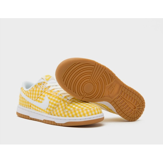 Кросівки Nike Dunk Low Gingham Yellow DZ2777-700, Розмір: 40, фото , изображение 4