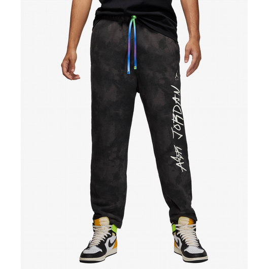 Штани Air Jordan Fleece Pants X J Balvin Black DR2960-029, Розмір: M, фото , изображение 2