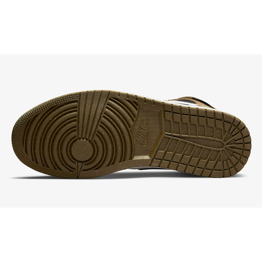 Кросівки Air Jordan 1 Mid Toe Olive/Black DV0427-301, Размер: 40, фото , изображение 2