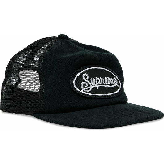 Кепка Supreme Terry Mesh Back 5-Panel 'Black', Размер: ONE SIZE, фото , изображение 2