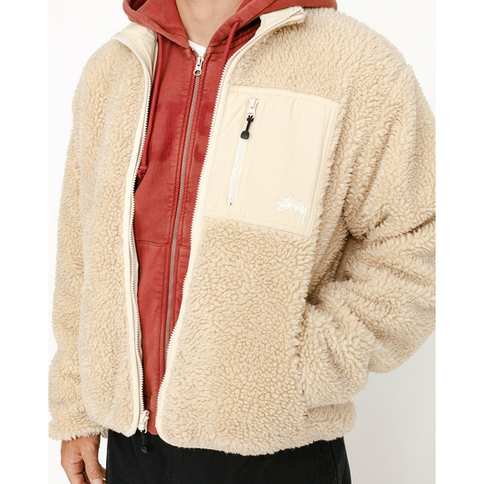 Stussy SHERPA REVERSIBLE JACKET, Размер: XS, фото , изображение 3