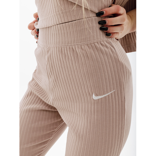 Штани Nike W NSW RIB JRSY PANT, Размер: L, фото , изображение 4