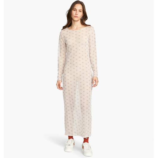 Сукня Nike W NSW AIR AOP MESH LS DRESS, Розмір: L, фото 