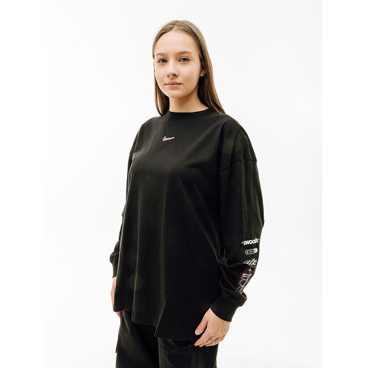 Кофта Nike W LS TEE BF PRINT SW, Розмір: M, фото , изображение 2