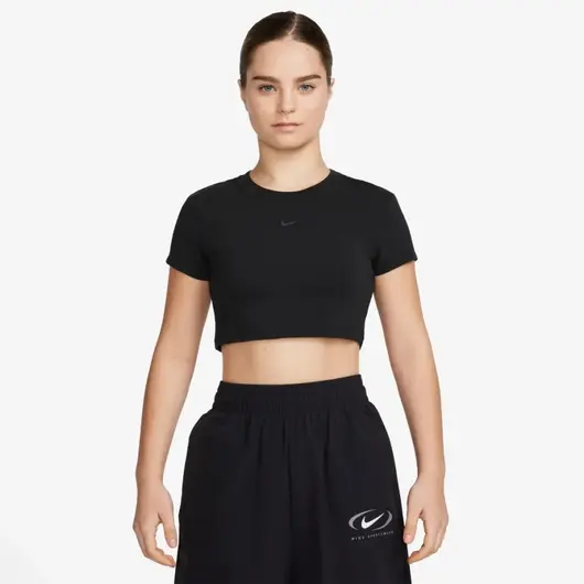 Жіноча футболка NIKE W NSW NK CHLL KNT SUP CRP FZ1455-010, Розмір: S, фото 