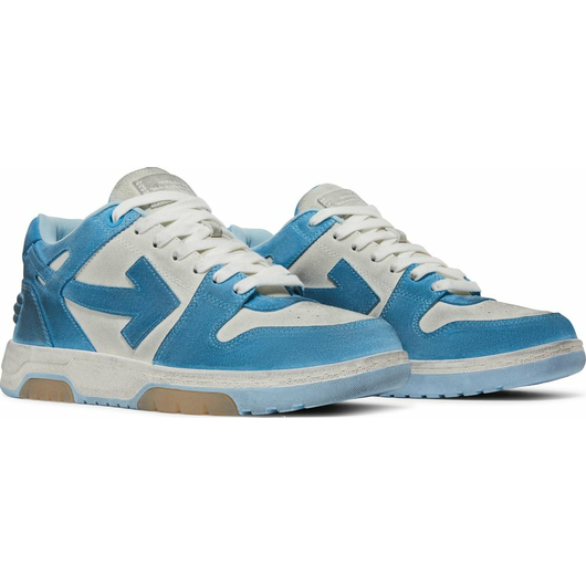 Off-White Out of Office 'White Light Blue Suede', Размер: 42, фото , изображение 6