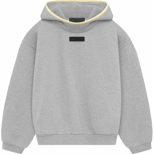 Fear Of God Essentials Gray Raglan Hoodie Seal, Розмір: S, фото 