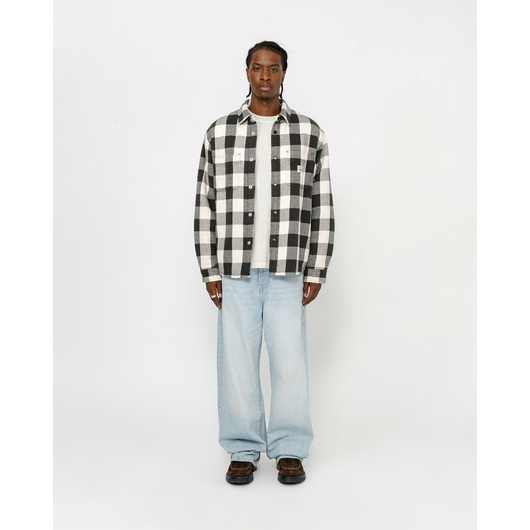 Stussy SHERPA LINED BUFFALO PLAID SHIRT, Размер: S, фото 