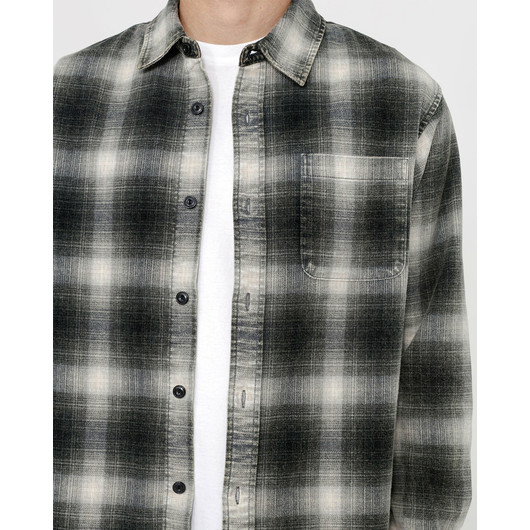 Stussy ROCCO FLANNEL PLAID SHIRT, Розмір: S, фото , изображение 3