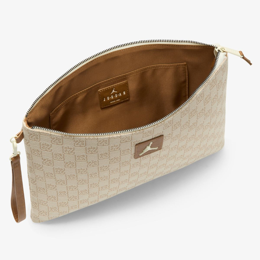 Сумка жіноча Air Jordan Monogram Pouch Beige LM0897-W3Z, Размер: ONESIZE, фото , изображение 3