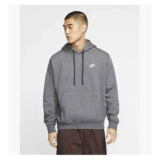 Чоловіча кофта NIKE M NSW CLUB HOODIE PO BB BV2654-071, Размер: XL, фото , изображение 2