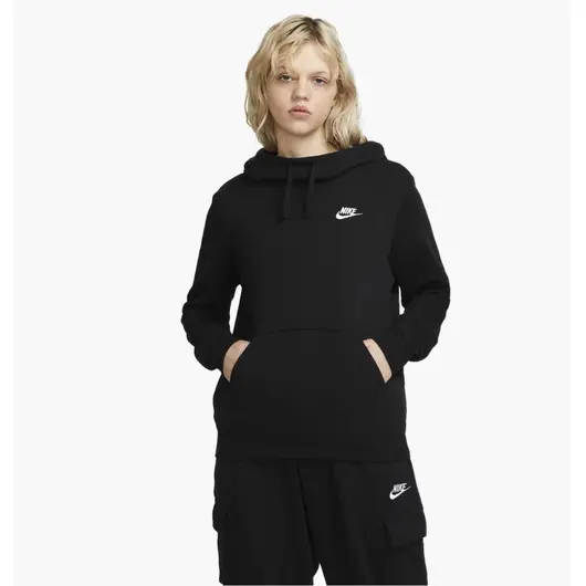 Жіноча толстовка Nike CLUB HOODIE STD DQ5415-010, Размер: S, фото 