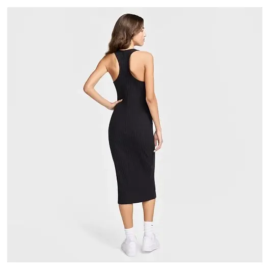 Сукня NIKE W NSW NK CHLL KNT RIB MIDI DRS FN3679-010, Размер: XS, фото , изображение 2