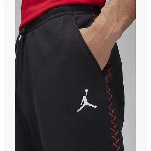 Чоловічі штани NIKE M JORDAN FLT MVP HBR FLC PANT FN6356-010, Размер: S, фото , изображение 3