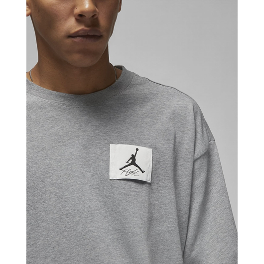 Футболка чоловіча Air Jordan Flight Essentials Grey Dz7313-091, Размер: S, Наличие: Склад (1-3 дня), фото , изображение 5