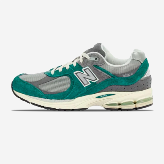 Кросівки чоловічі New Balance 2002 Grey/Turquoise M2002REM, Размер: 42.5, Наличие: Склад (1-3 дня), фото , изображение 2