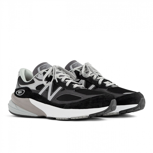 Кросівки чоловічі New Balance Made In Usa 990V6 Black M990BK6, Размер: 44, Наличие: Склад (1-3 дня), фото , изображение 3