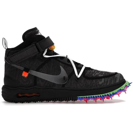 Nike Air Force 1 Mid Off-White Black, Размер: 43, Наличие: Забрать сейчас, фото 